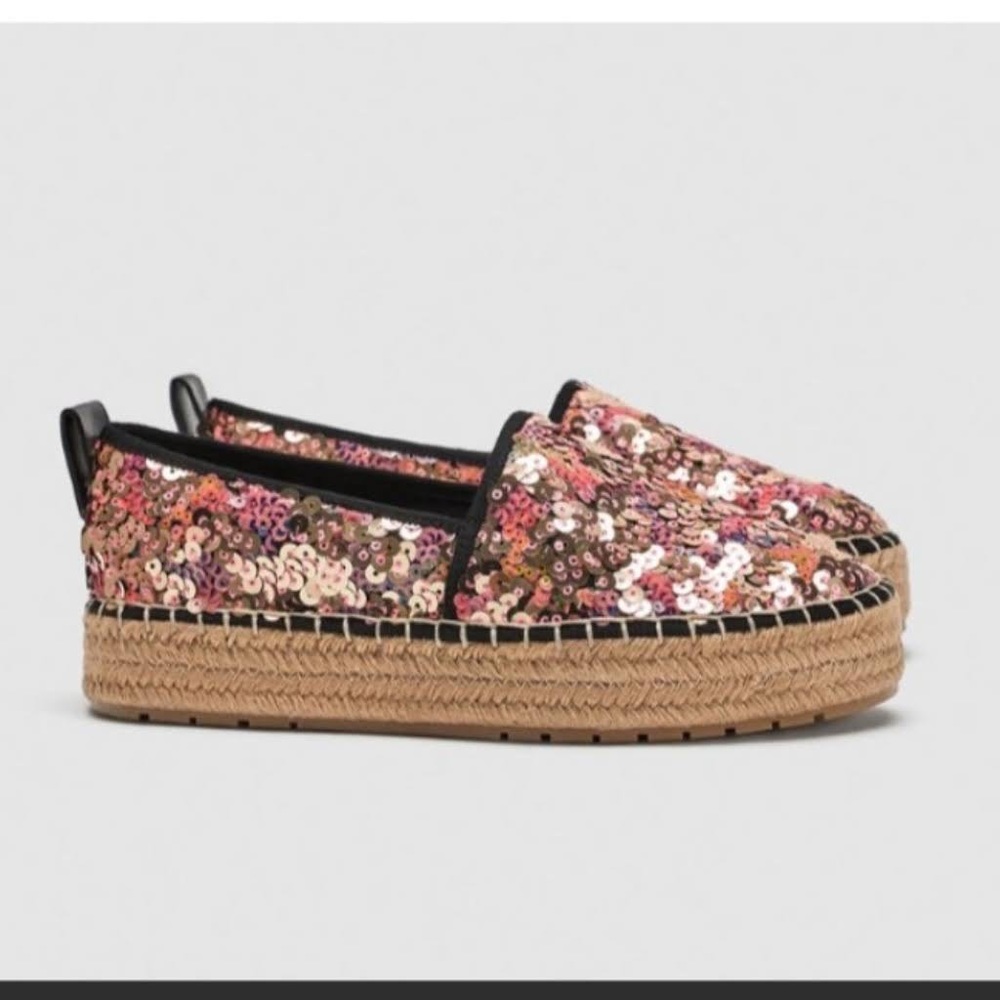 Zara Sequence Espadrilles (European Size 40)